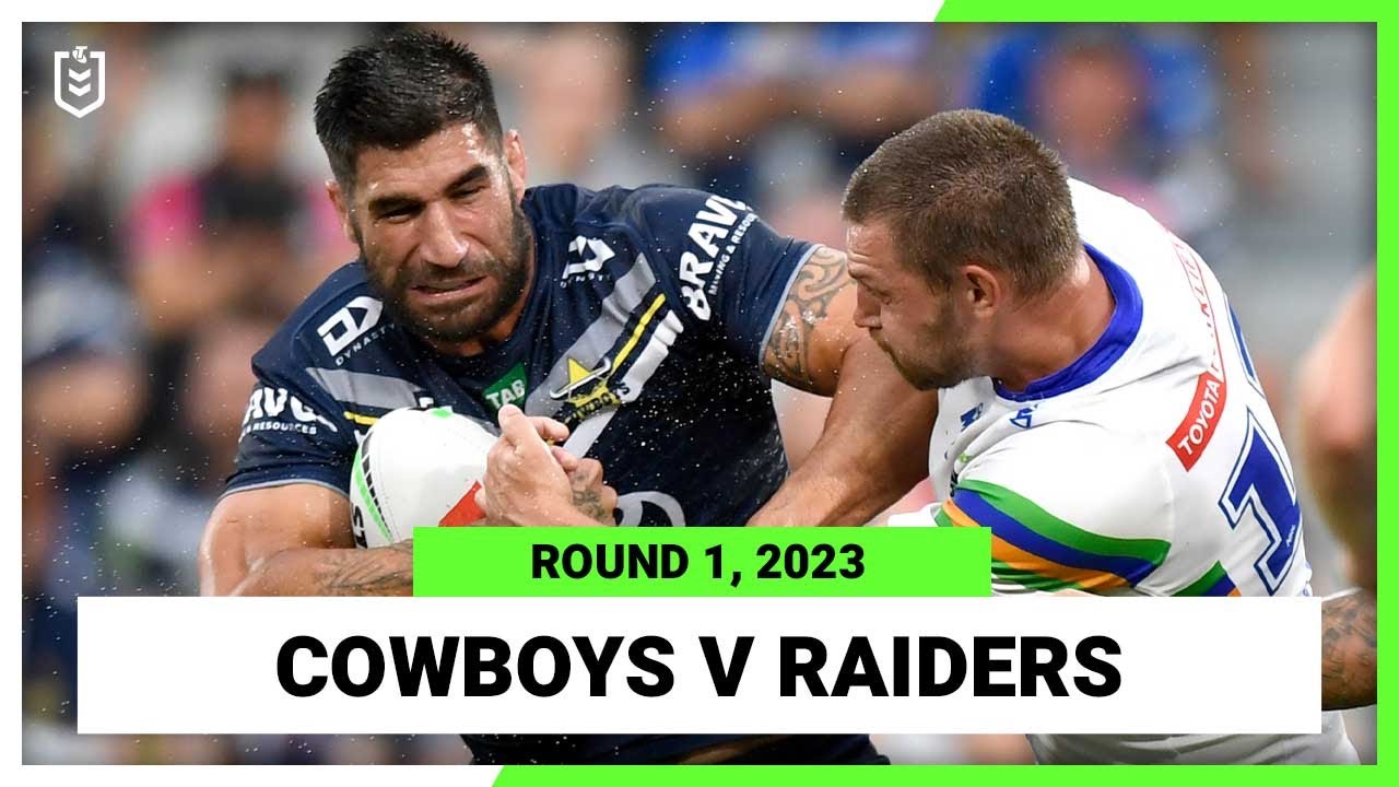 Video: North Queensland Cowboys v Canberra Raiders | NRL Round 1 | Full Match Replay