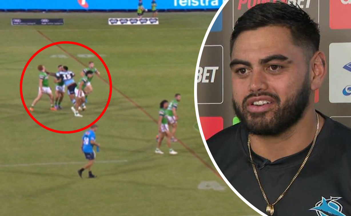 'Weak gutted dog': New feud erupts after Sharks star accuses rival of 'hiding behind halfback'