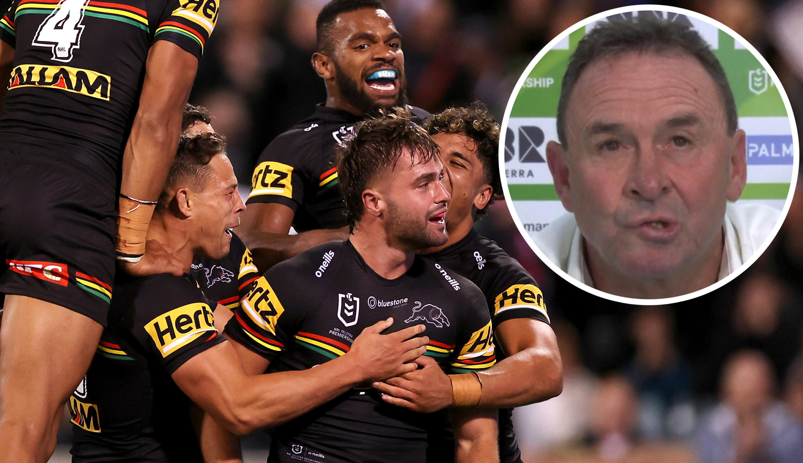 'Weak gutted dog' sledge comes back to bite Ricky Stuart as Raiders coach apologises to fans