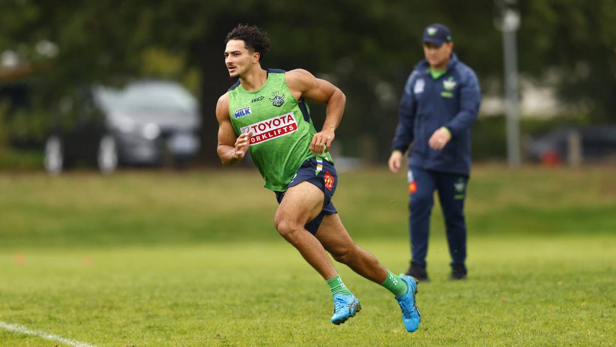 Raiders fullback Xavier Savage will play fullback for NSW Cup this weekend. Picture by Keegan Carroll