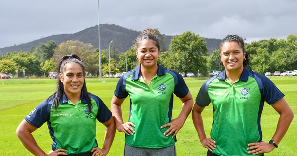 Canberra Raiders 2023 NRLW draw snapshot