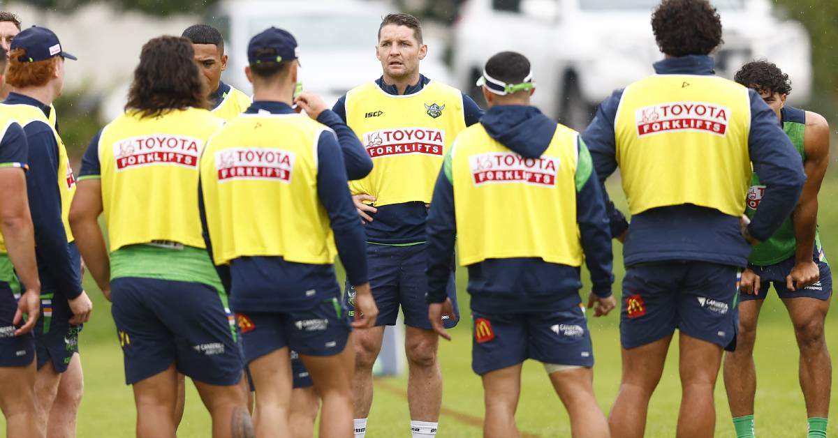 Raiders centre Jarrod Croker is preparing to play his 294th NRL game. Picture by Keegan Carroll