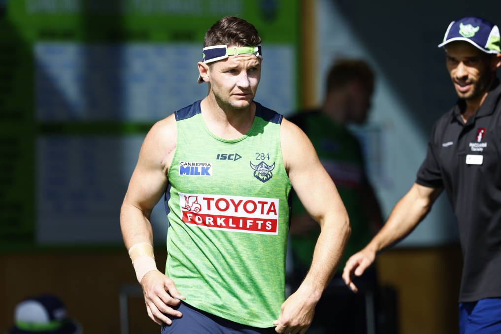 Canberra Raiders captain Jarrod Croker. Picture by Keegan Carroll