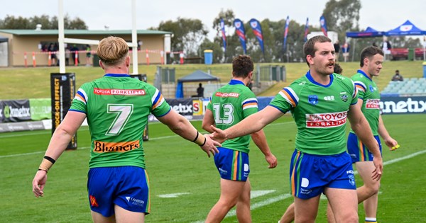 Raiders Flegg side back in winners circle after win over Souths