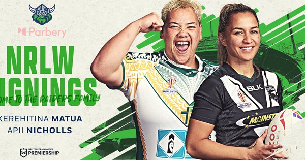 Raiders add another two international representatives to NRLW squad