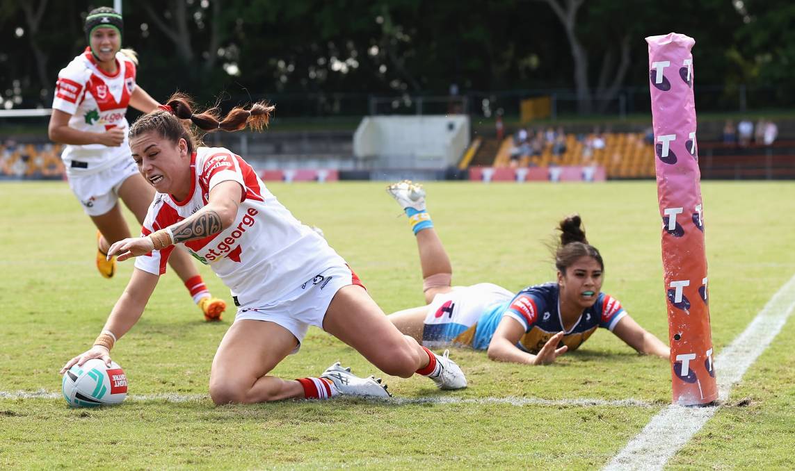 Madison Bartlett has signed with the Raiders for the next two seasons. Picture Getty Images