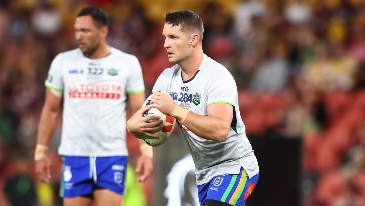 The Raiders' leadership group called for Jarrod Croker's recall ahead of the Broncos win. Picture Getty Images