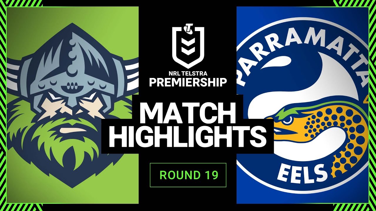 Canberra Raiders v Parramatta Eels | Match Highlights | Round 19, 2013 | NRL