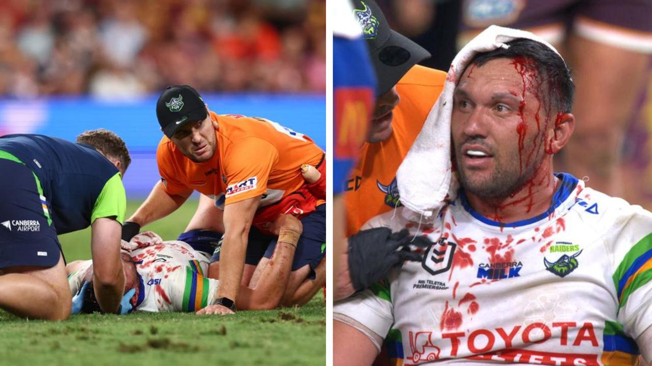 NRL split on controversial call after Jordan Rapana’s ‘horror movie’ scenes