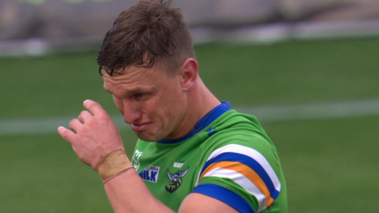 ‘Been a very tough week’: Wighton in tears after delivering emphatic response to critics