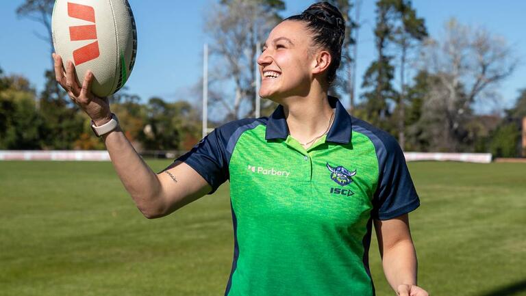 Ahlivia Ingram is the latest Raiders NRLW signing. Picture Raiders Media