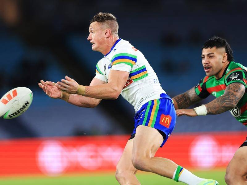 Jack Wighton had a huge influence in Canberra's defeat of his future slub South Sydney. (Mark Evans/AAP PHOTOS)