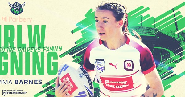 Emma Barnes signing completes Raiders NRLW top 24 squad