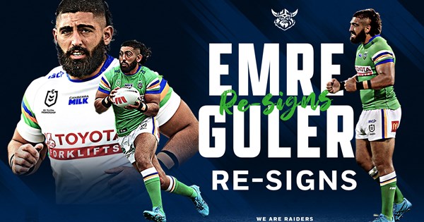 Emre Guler Re-Signs with the Raiders