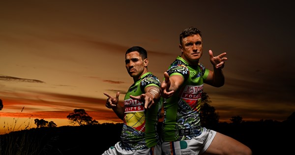 Footy, culture, family: The unbreakable bond between Raiders pair