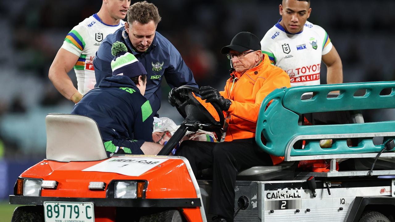 NRL 2023: Canberra Raiders, Corey Harawira-Naera, on-field seizure, update, medical staff, head knocks, concussion, neurological assessment, news