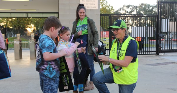 Raiders and CRRL celebrate National Volunteer Week