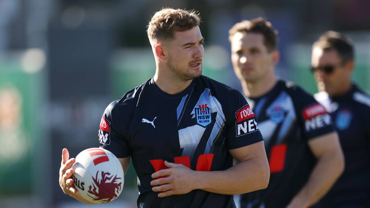 Raiders coach Ricky Stuart has backed NSW debutant Hudson Young to handle the Origin arena. Picture Getty Images