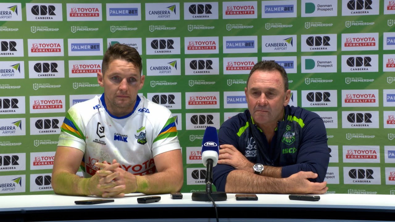 VIDEO | Canberra Raiders Press Conference | Round 13, 27/05/23 | Fox League