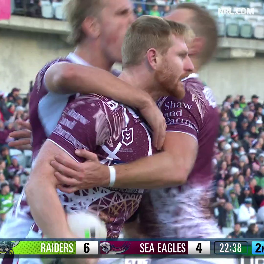 VIDEO | NRL: Parker puts Manly in front!
 ...