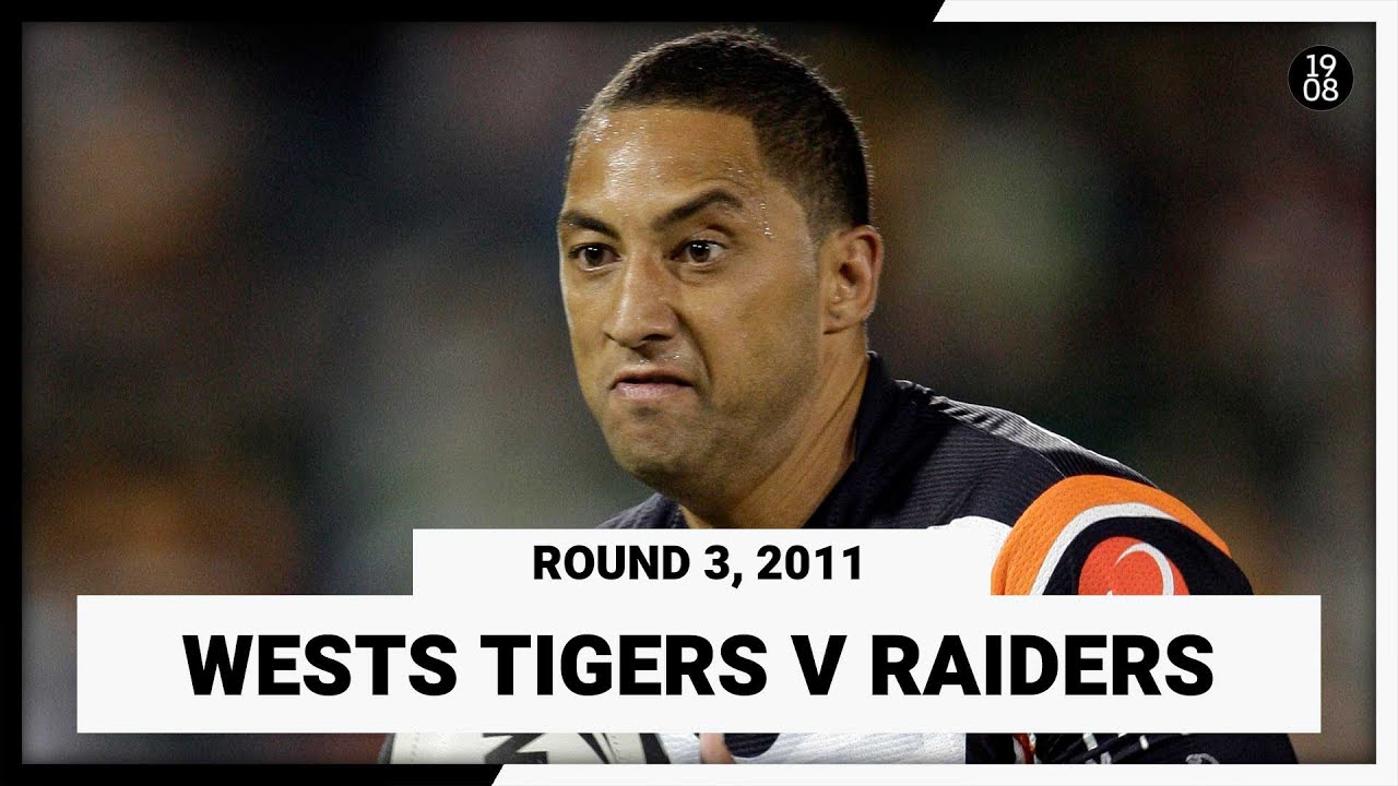 VIDEO | Wests Tigers v Canberra Raiders | Round 3, 2011 | Full Match Replay | NRL Throwback
