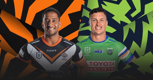 Wests Tigers v Raiders: Simpkin set to step up; Raiders down on big men