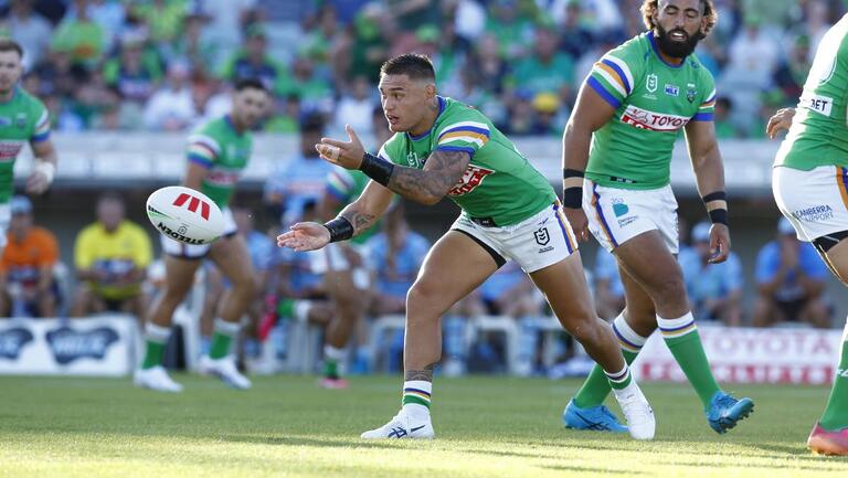 Canberra Raiders hooker Danny Levi is back in the team after nine weeks out. Picture by Keegan Carroll