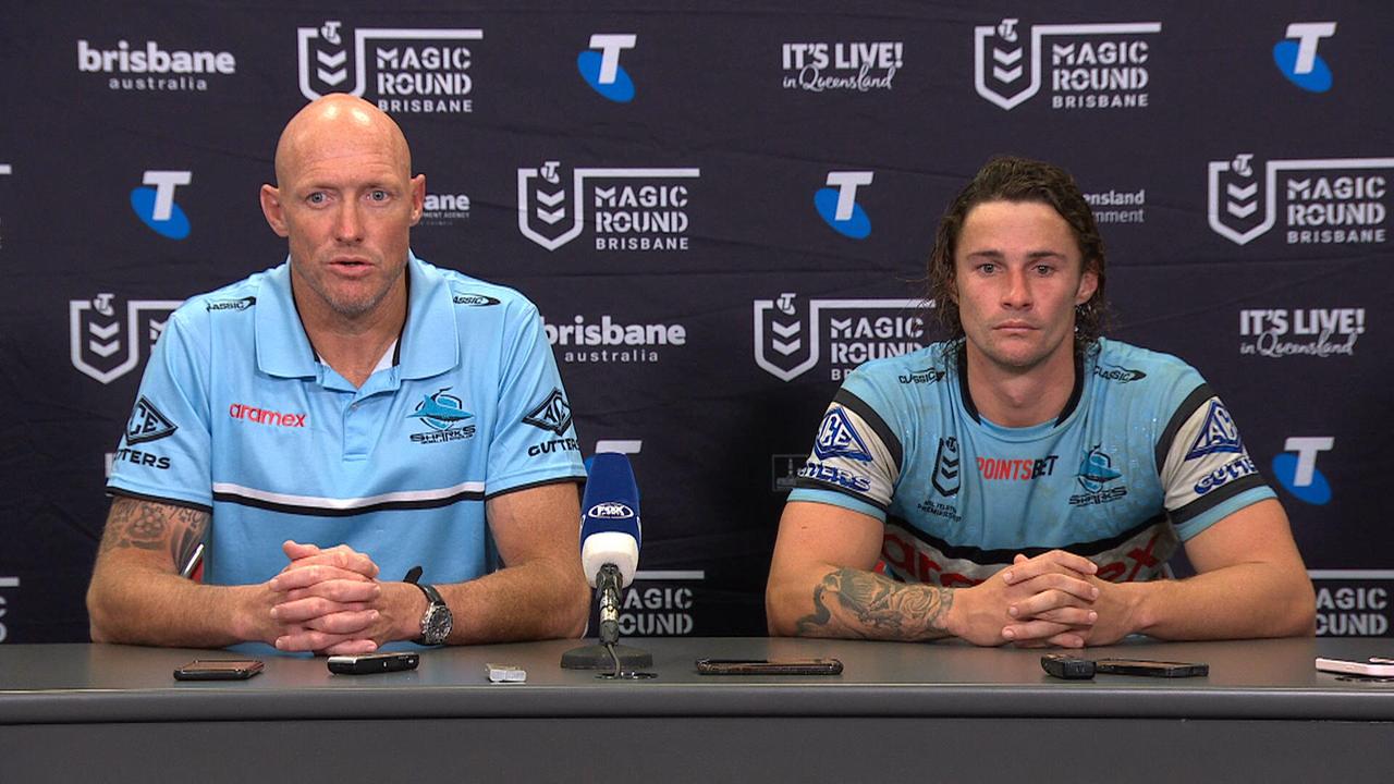 ‘Not good enough’: ‘Shattered’ Hynes says Sharks lacked ‘effort and attitude’ against Dolphins