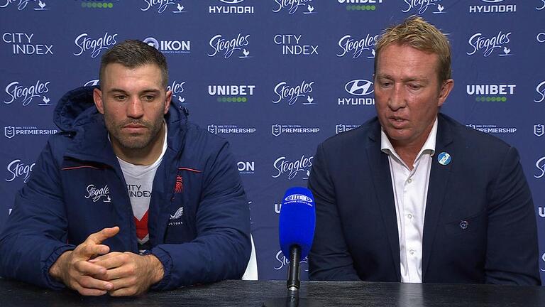 ‘We got an incredible lesson’: Roosters ‘bitten pretty hard’ as Robbo takes blame