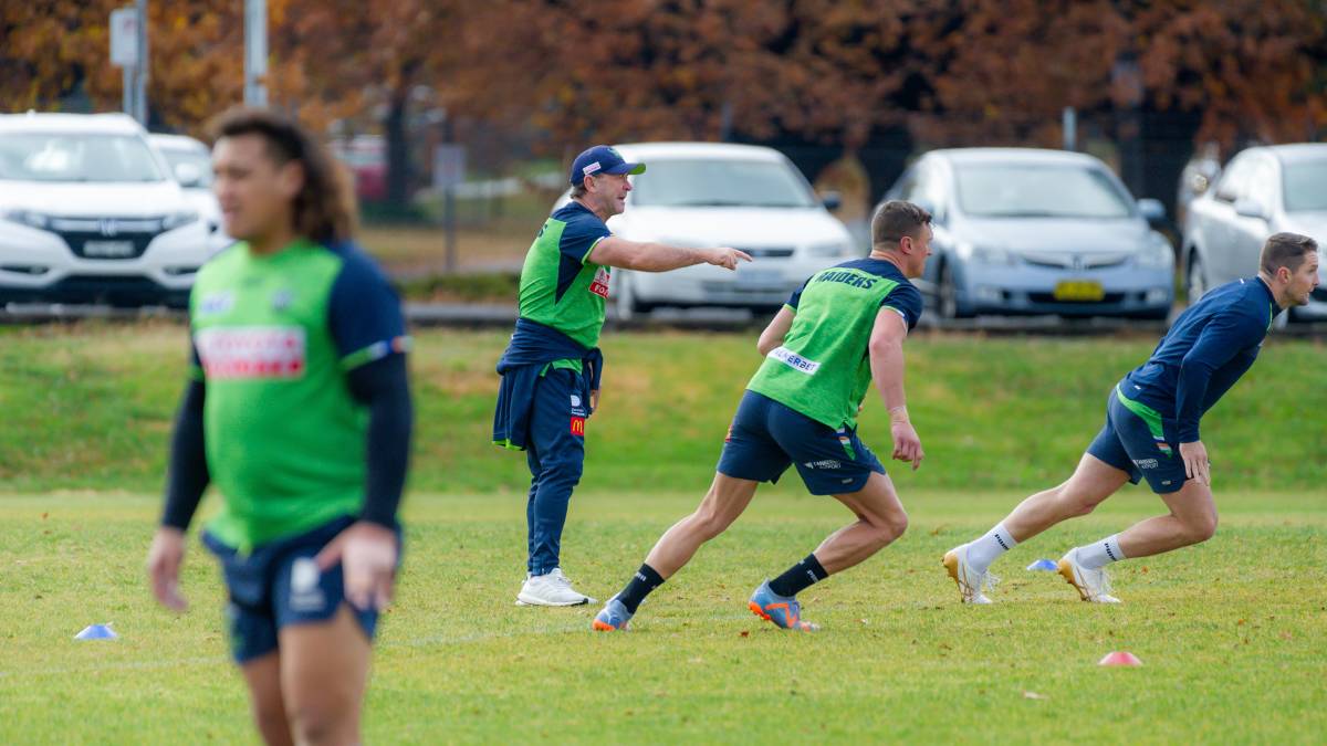 Raiders coach Ricky Stuart picked Jarrod Croker as his captain when he was just 24. Picture by Elesa Kurtz