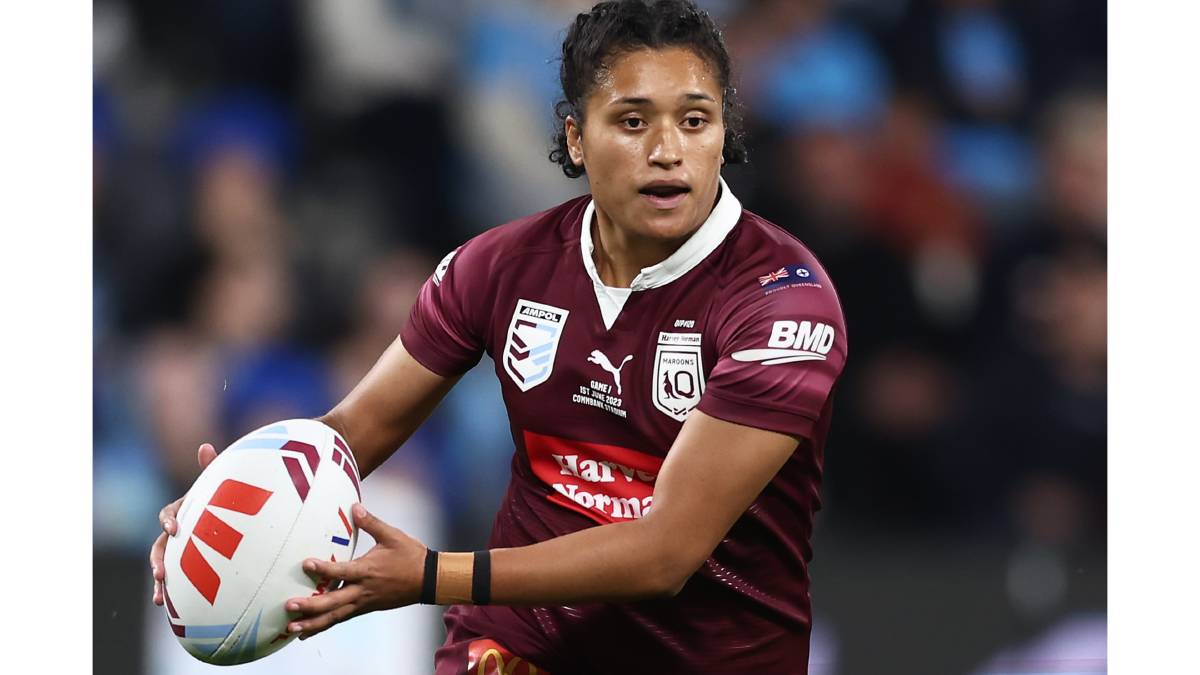 Zahara Temara is focused on a series win for Queensland. Picture Getty Images