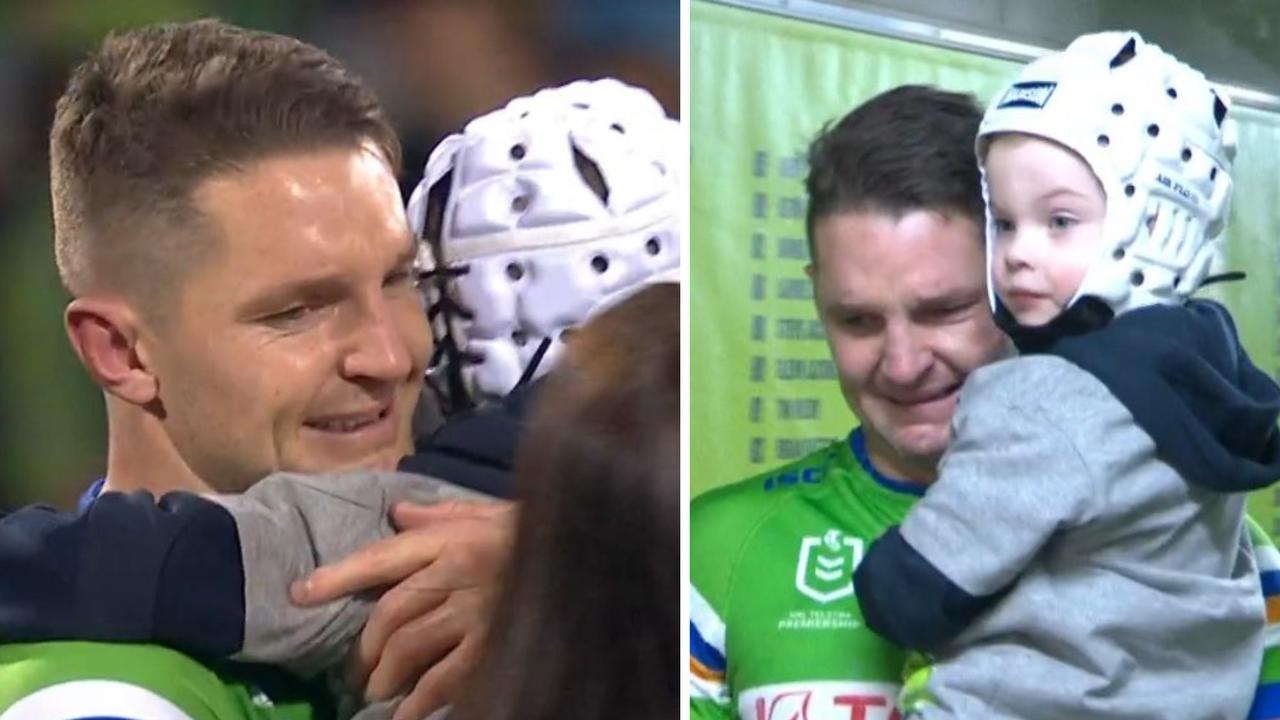 ‘How can you not love this?’: NRL melts over incredible Jarrod Croker scenes