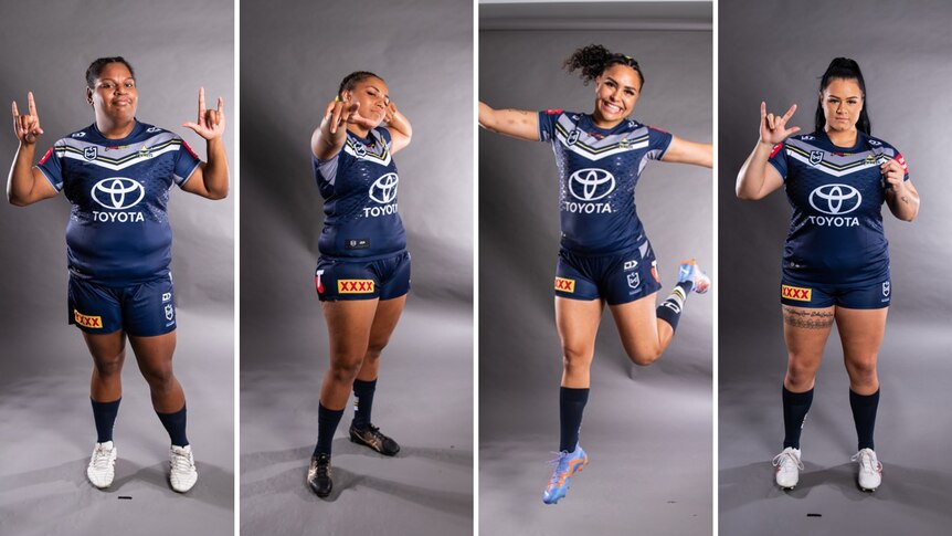 SportPapua New Guinea world cup stars prepare for Cowboys' NRLW debut