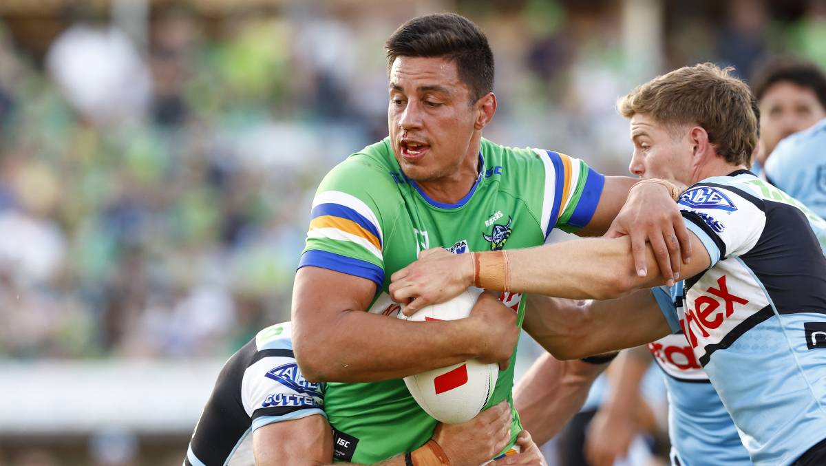 Raiders prop Joe Tapine says they're mindful of their negative points differential. Picture by Keegan Carroll