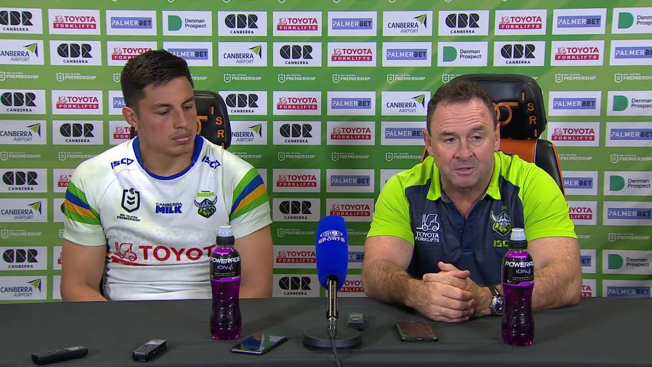 Canberra Raiders Press Conference | Round 14, 02/06/2023 | Fox League