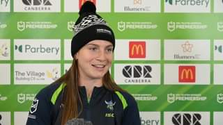 Ella Ryan speaks about the team's camp on the weekend and how she's enjoying her first #NR...