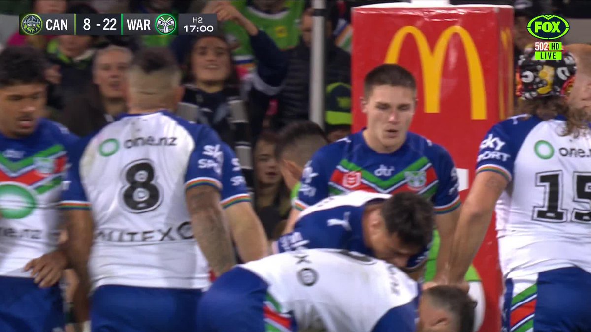 VIDEO | Fox League: Metcalf puts another one down for the Warriors, as the look to spoil the Croker party.  W...