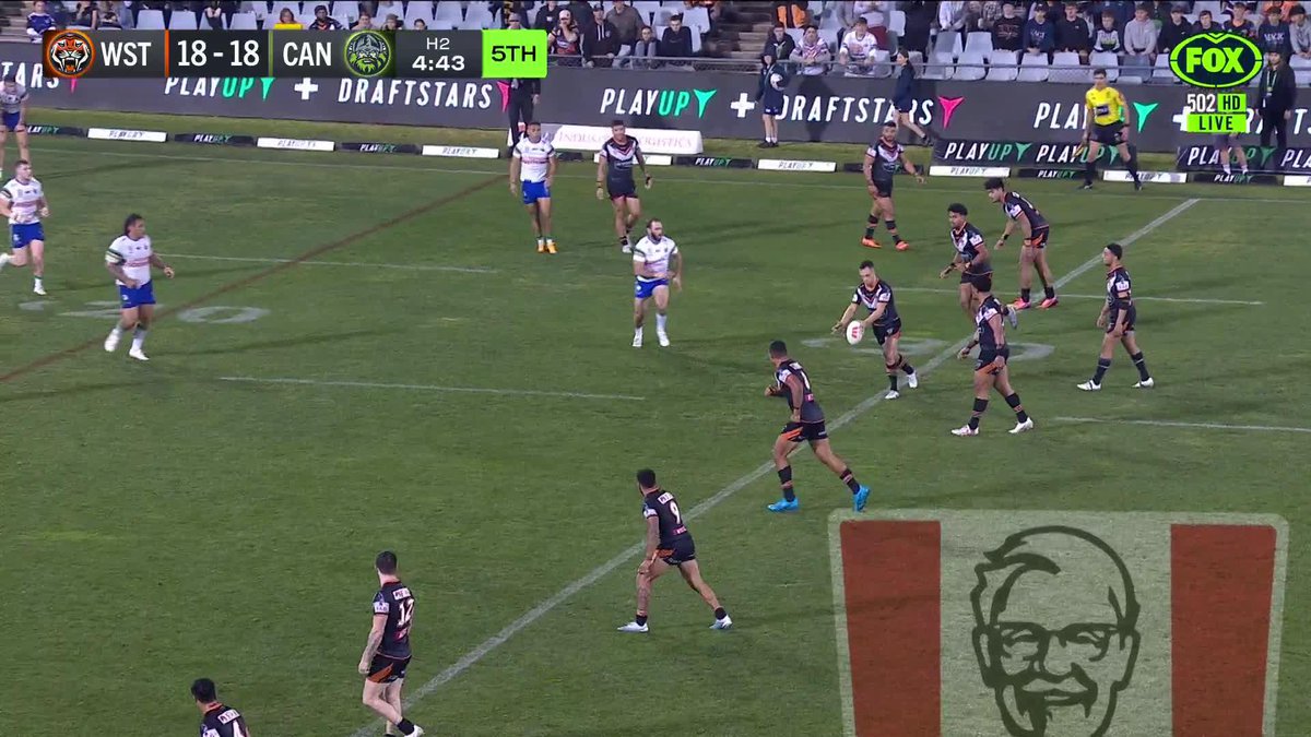 VIDEO | Fox League: The Wests Tigers go in front! Can they hold on?