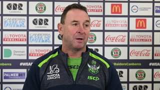 Ricky Stuart speaks to the media ahead of tomorrow's clash against the Titans....