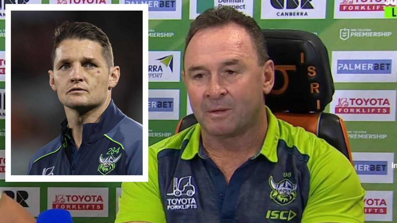 ‘I may as well just lie’: Ricky Stuart erupts over Jarrod Croker questions