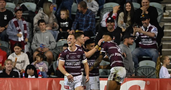 How Sea Eagles plotted milestone win for teary DCE