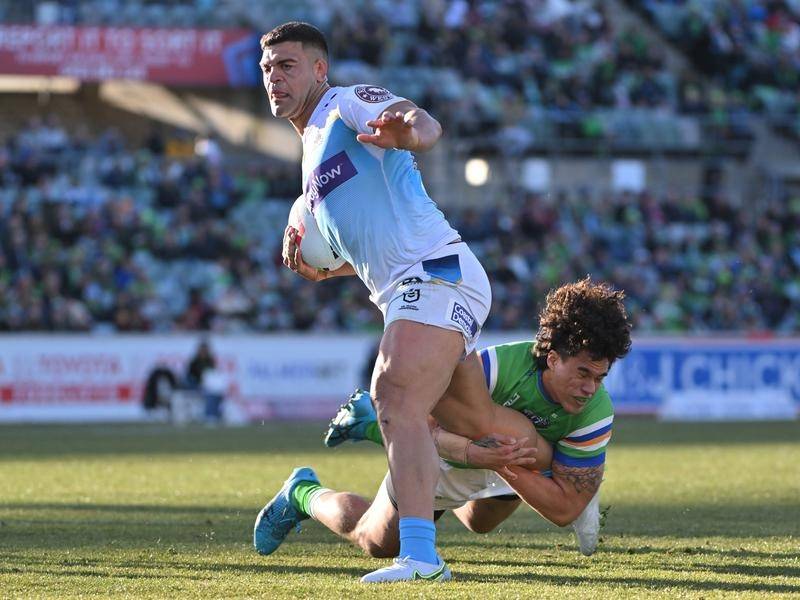 Canberra will definitely be interested in David Fifita (pic) if he is available, says Ricky Stuart. (Mick Tsikas/AAP PHOTOS)