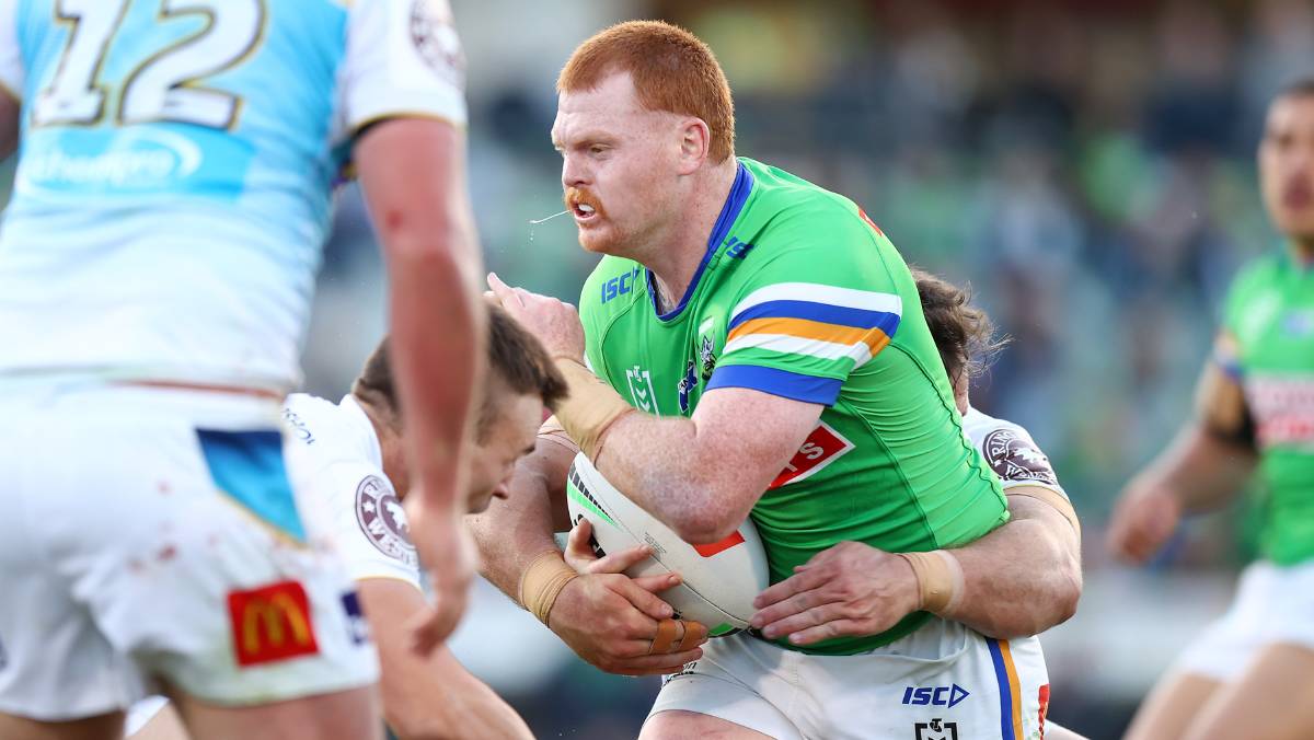 Corey Horsburgh is in line for an Origin debut. Picture Getty Images