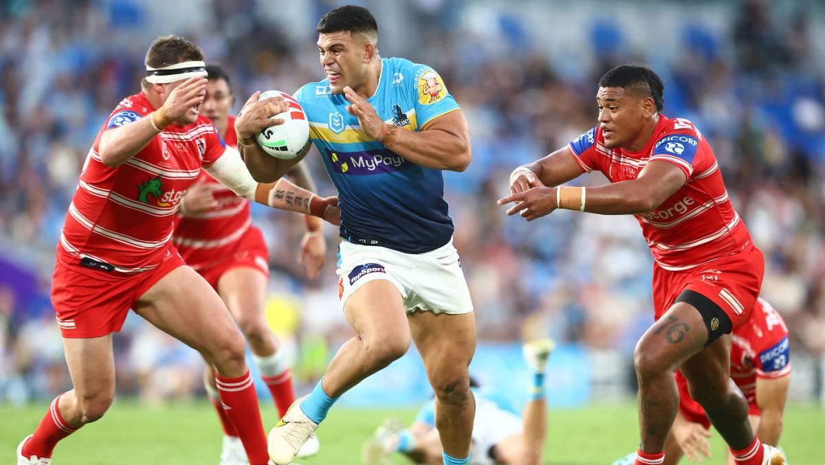 Star forward David Fifita is back on the market. Picture Getty Images