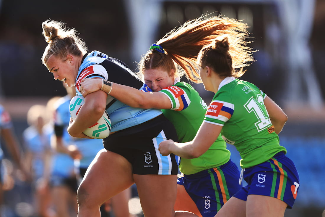 Sharks Raiders NRLW