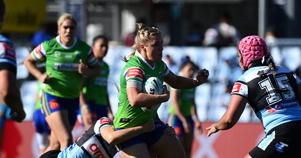 Raiders go down to Sharks in NRLW round one