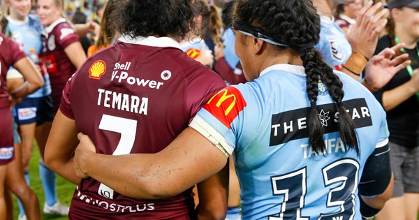 Taufa, Temara named Raiders NRLW co-captains