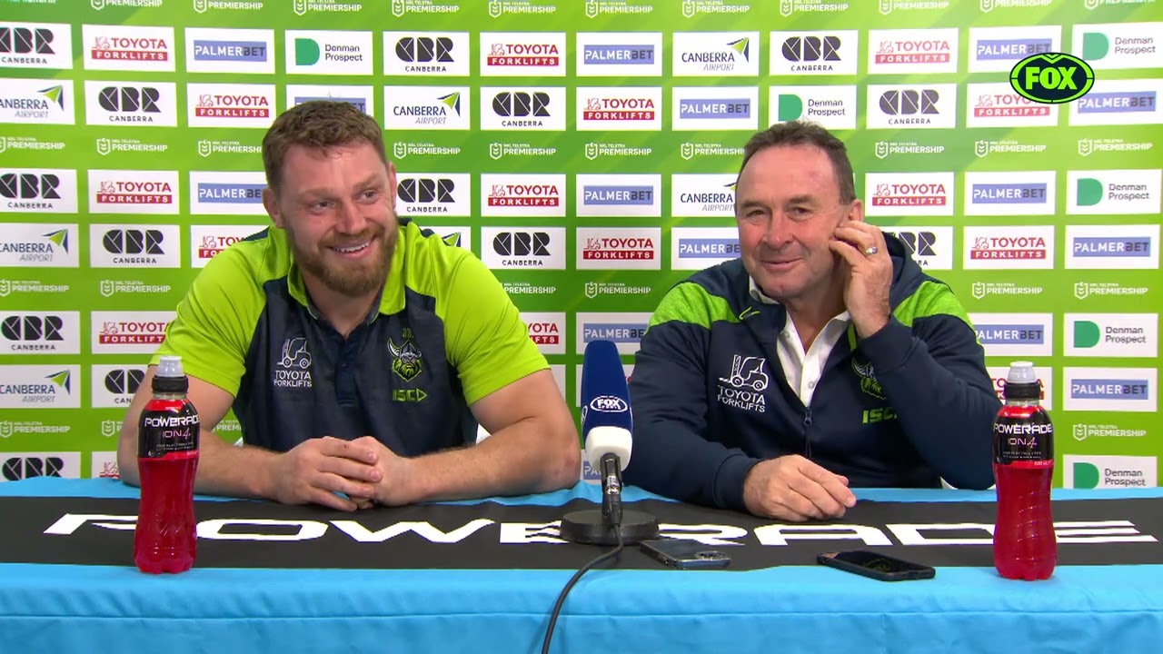 Canberra Raiders Press Conference | Round 18, 01/07/23 | Fox League