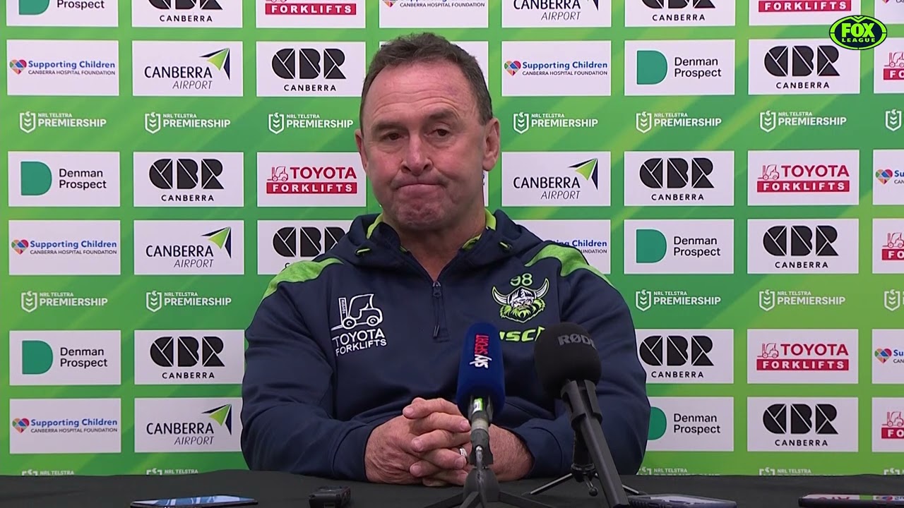 VIDEO | Canberra Raiders Press Conference | Round 21, 21/07/23 | Fox League