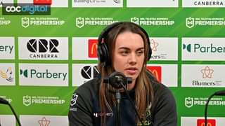 Elise Smith talks about how much she has learnt from the NRLW pre-season and how she's enj...